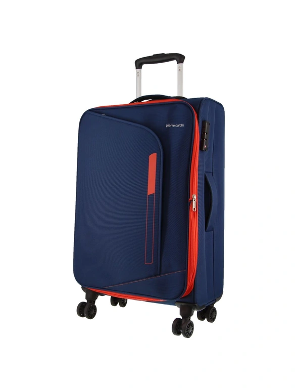 Pierre Cardin 76cm LARGE Soft Shell Suitcase, hi-res image number null